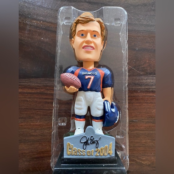 Other - Broncos Bobblehead Figurine - John Elway